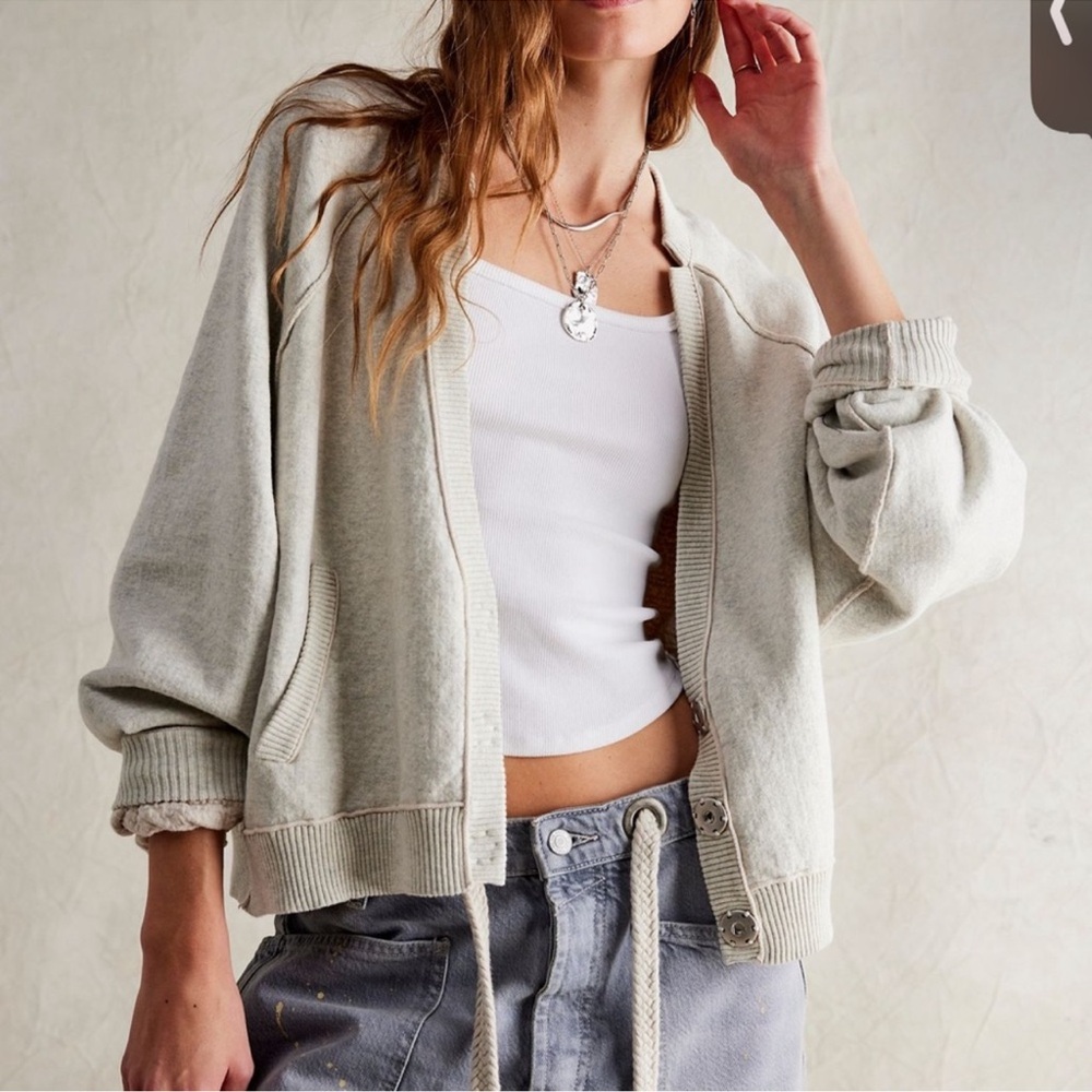 Free people midnight cardigan